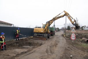 Felsőpércsi út építése Debrecen