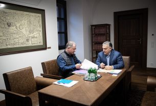 Kósa Lajos és Orbán Viktor