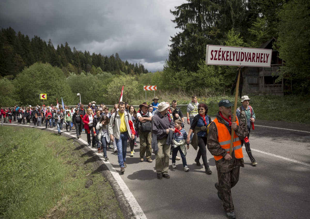 Székelyek a csíksomlyói búcsúban