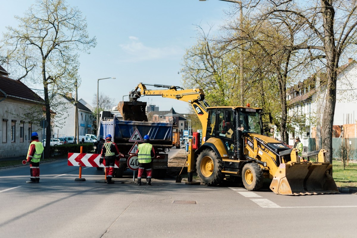 Aszfaltozás Debrecen Nyíl utca bem tér hadházi út