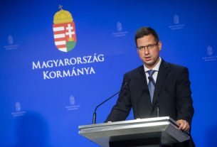 Gulyás Gergely kormányinfó