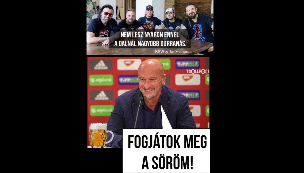 Tankcsapda mém trollfoci