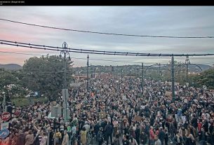 Demonstrálók Budapesten