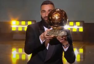 Karim Benzema aranylabda