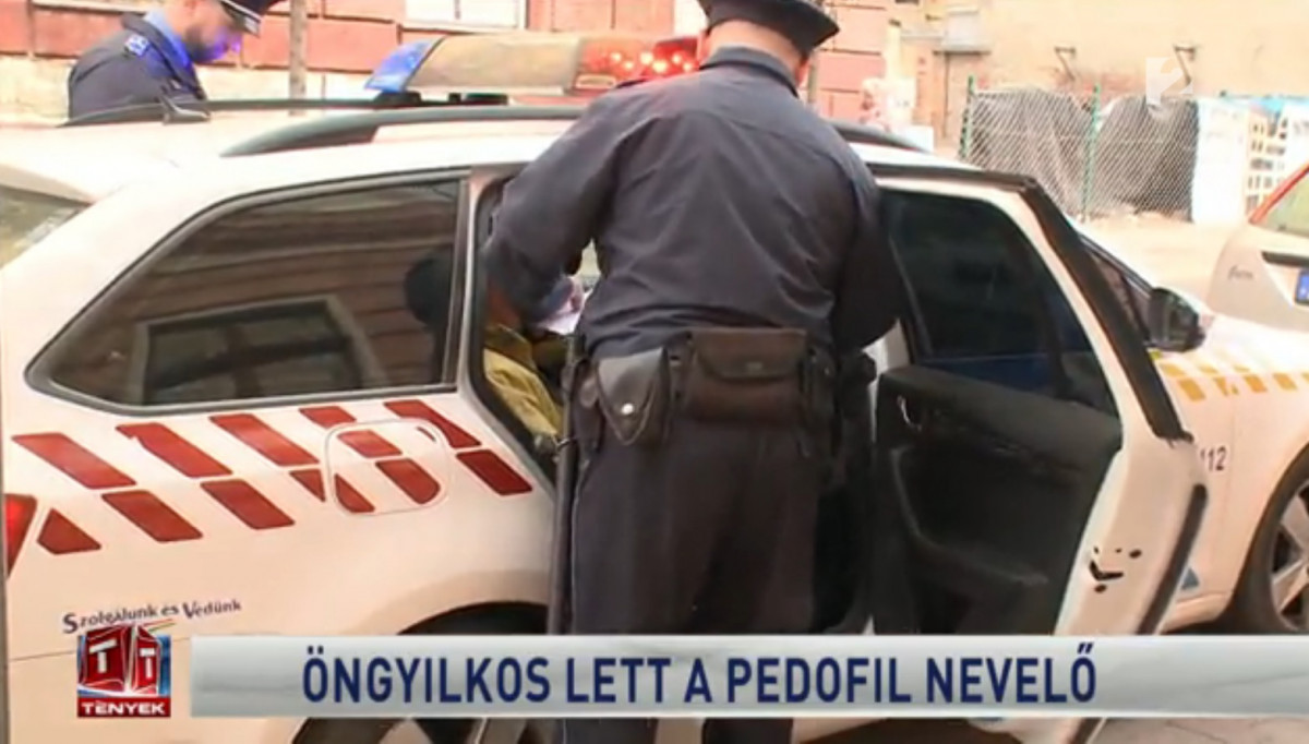 Öngyilkos pedofil nevelő Debrecen