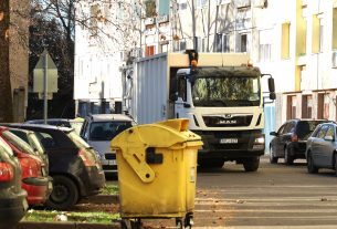 Szeged, szemétszállítás, szemetes kuka, hulladék, szemét