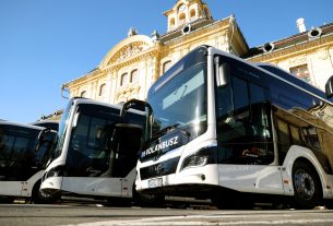 Szeged, környezetbarát, busz, autóbusz, közlekedés, tömegközlekedés, Volán