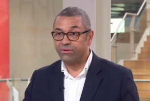 James Cleverly brit külügyminiszter