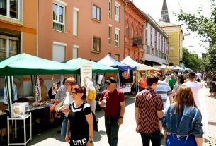 Szeged, Szeged Napja, Hídivásár, kézműves vásár, Belvárosi híd, turizmus, Oskola utca