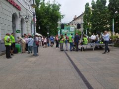 Akkumulátorgyár tüntetés Debrecen