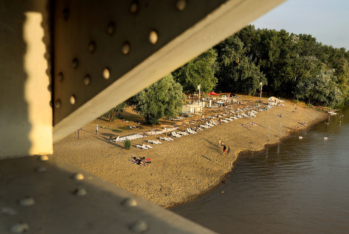 Szeged, Lapos Beach, újszeged, szabadstrand, Tisza, strand, fürdés, nyár, szórakozás, időjárás