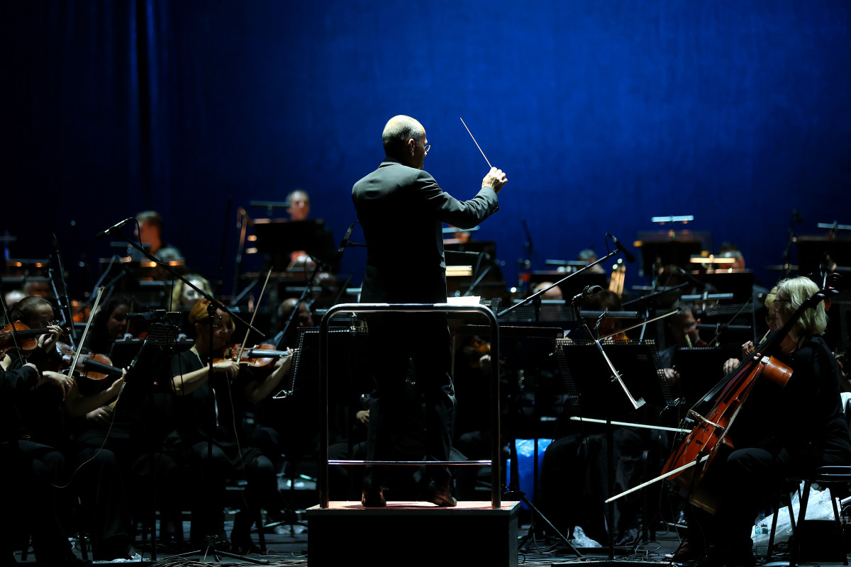 Szeged, Szegedi Szimfonikus Zenekar, Ajándékkoncert, Szegedi Szabadtéri Játékok, Dóm tér, kultura, koncert, zenekar, Gyüdi Sándor