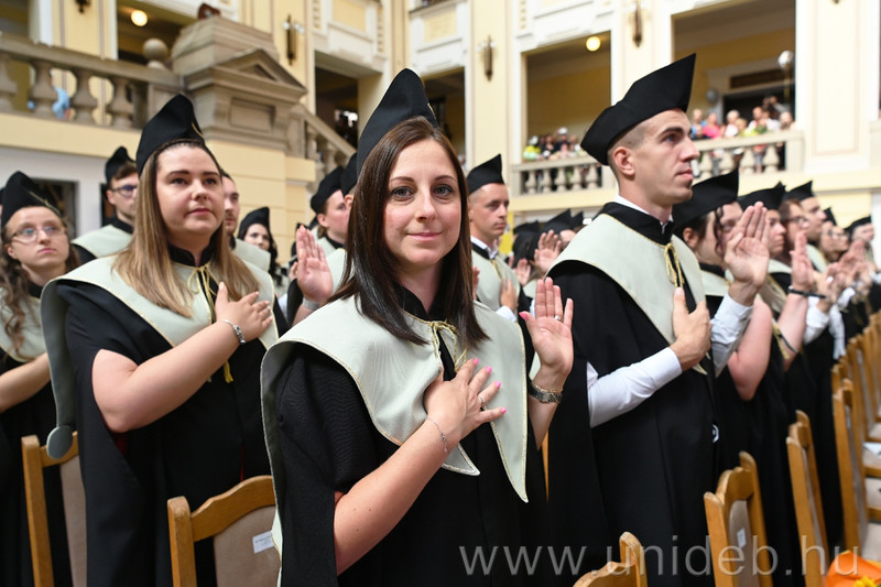 Debreceni Egyetem Gazdaságtudományi Kar diplomaosztó