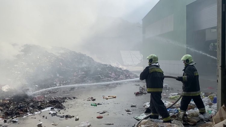 Hulladéktelepen keletkezett tűz Nyíregyházán