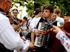 Szeged, Nemzetközi Néptáncfesztivál, néptánc, Dugonics tér, kultura, hagyomány, tánc, felvonulás