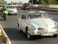 Szeged, XIV. Dél-Alföldi Veteránjármű Találkozó, veterán autó, Bertalan híd