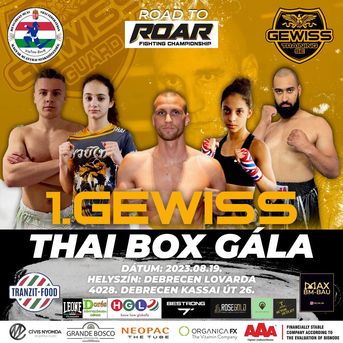 Gewiss Thai Box Gála Debrecen