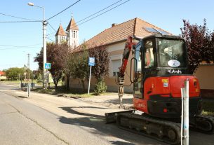 Szeged, Újabb szakaszon, Csap utca, felújítás, aszfalt, önkormányzat, út