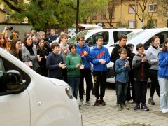 Szeged, Tanítsunk Magyarországért, busz, buszátadás, Szegedi Tudományegyetem, SZTE, oktatás