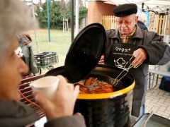 Szeged, Böllér nap, kolbász, télbúcsúztató, farsang, mulatság, Petőfi-telep