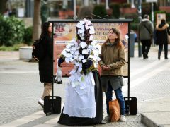 Szeged, Dugonics tér, télbanya, téltemetés