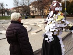 Szeged, Dugonics tér, télbanya, téltemetés