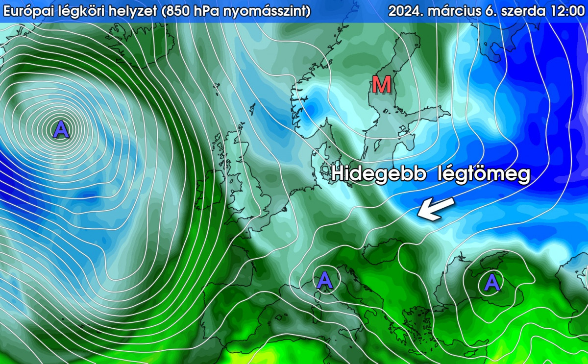 Átmeneti lehűlésre és fagyveszélyre figyelmeztetett a HungaroMet Zrt.