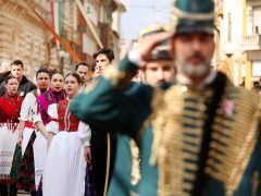 Szeged, Klauzál tér, megemlékezés, március 15, díszünnepség, Botka László