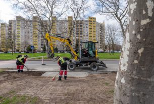 Nagyfelületű aszfaltozás Debrecenben