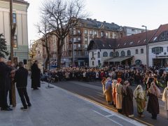 Virágvasárnapi keresztűt Debrecenben