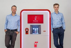 A világ első fújós dezodor újratöltő megoldásáért kapott rangos elismerést a Respray műegyetemi eredetű startup.