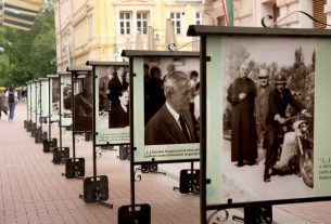 Szeged, Bálint Sándor, évforduló, Kárász utca, szabadtéri kiállítás, kiállítás