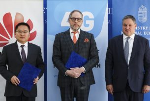 A Huawei és a 4iG vezetői együttműködési megállapodást írtak alá a Nemzetgazdasági Minisztériumban