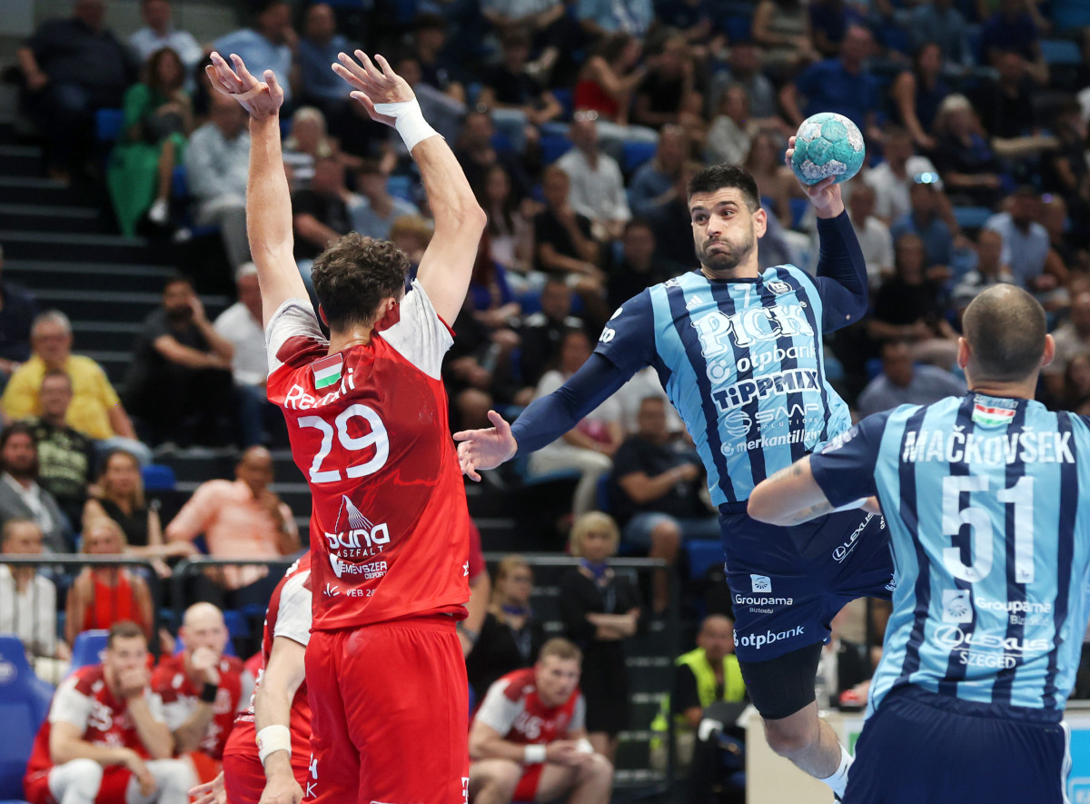 Szeged, OTP Bank Pick Szeged, Telekom Veszprém, K&H férfi kézilabdaliga, bajnoki döntő, kézilabda, sport, mérkőzés, Pick Aréna