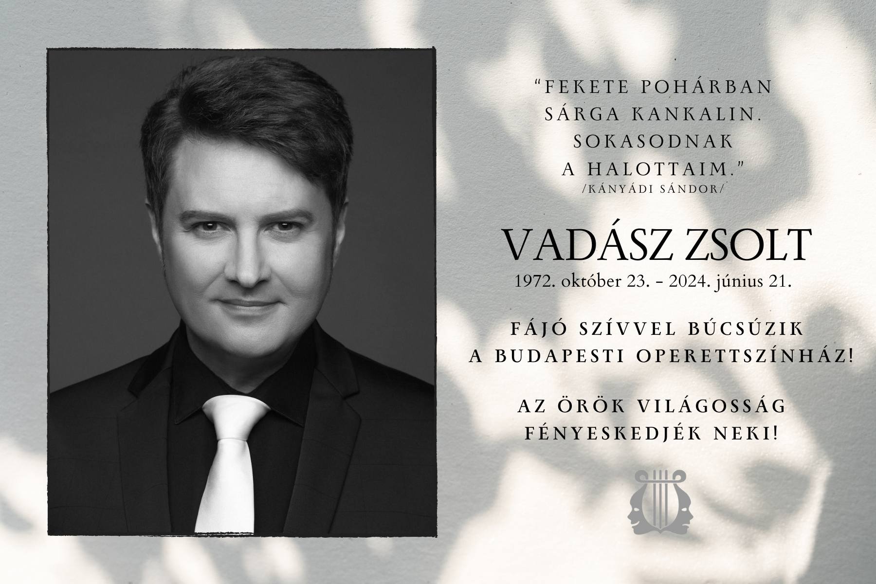 Vadász Zsolt operettszínház